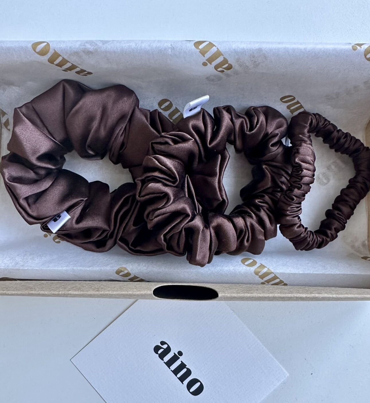 Top Quality Charcol Hair Scrunchies